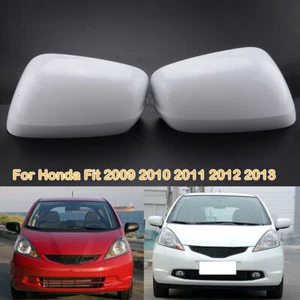 2 PIEZAS Tapa blanca para espejo trasero para Honda Fit/Jazz 2009 2010 2011 2012 2013 ` - Imagen 1 de 7
