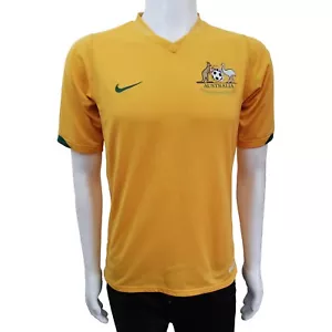 2006 Nike Sphere Dry Australia Soccer Jersey Yellow Size S/M - Picture 1 of 9