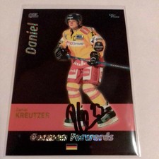 DEL Card German Forwards 2006/07 Signed DEG Metro Stars Daniel Kreutzer