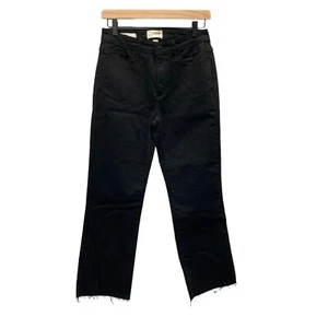 Universal Thread Ankle Bootcut Raw Hem in Black Jeans Denim - Bild 1 von 4