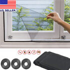 Magnetic Window Mesh Door Curtain Snap Net Guard Mosquito Fly Bug Insect Screen