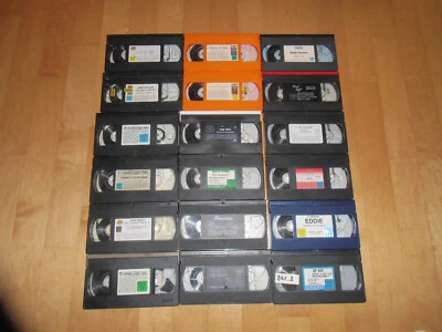 45 VHS Videos, Videothekenkauf, Sammlung,gemischt, ohne Hüllen und Cover, VHS - Bild 1 von 3