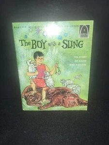 1965 vintage The Boy with the Sling: 1 Samuel 16:1-18:5 for Children Arch Books - Picture 1 of 6