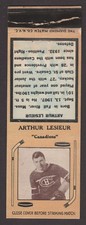 1934-36  DIAMOND MATCHBOOKS TYPE-2  ARTHUR LESIEUR   INV A 3052