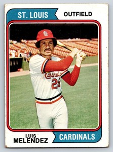 Topps 1974 Luis Melendez #307