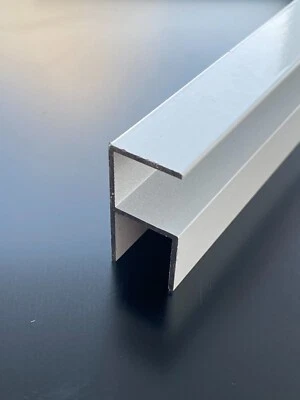 GOSMANN ECK-Profil Eckprofil 16mm Alu Aluminium WEISS RAL9016 Stegplatten Sandwichplatte