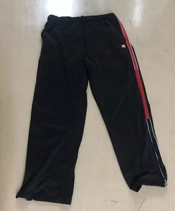 Wilson Adult Men's Sweatpants  2XL Draw String Black. - Picture 1 of 10