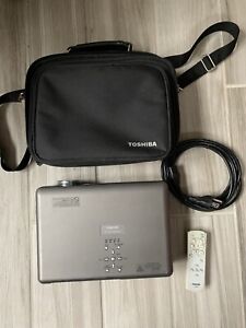 Toshiba Tlp-S30. Lcd Portable Digital Video Projector, At, Remote. Needs Bulb