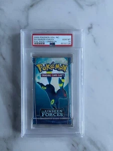 PSA 10 2005 POKEMON USA, INC. EX UNSEEN FORCES FOIL PACK - UMBREON POP 1 OF 3 - Picture 1 of 2