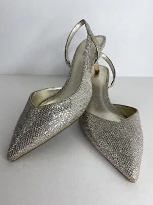 sandalias michael kors 7,5 M plateadas Foto 1 de 4