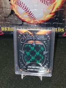 2023 Leaf Metal Pop Century Star Studded Swatches # /40 Anthony Mackie SSS-6 - Bild 1 von 2