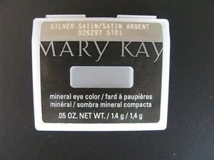 Mary Kay Mineral Eye Color Eye Shadow Silver Satin 026297 Discontinued New - Picture 1 of 2