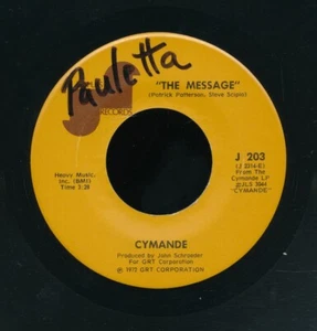 45tk-Funk-JANUS 203-Cymande-(The message/Zion I) - Imagen 1 de 2