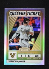 2022 Elite Extra Edition College Tickets Optic Holo #CTO-27 Spencer Jones