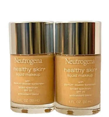 2 CLASSIC IVORY 10 Neutrogena Healthy Skin Liquid Makeup Foundation SPF20 EX8/25 - Image 1 of 3