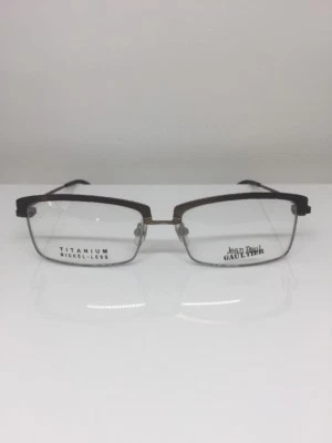 Gafas de titanio vintage Jean Paul Gaultier JPG 55-0030 C. bronce y plata Foto 1 de 4