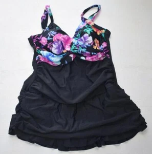 18W SCHMEICHELNDES BAUCHVERSTECK BADEKLEID BADEKLEID NUR MEINE GRÖSSE 18 1X RÜSCHEN - Bild 1 von 1