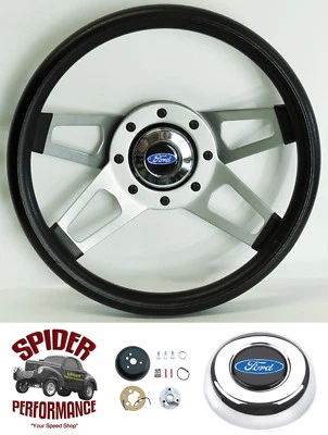 1961-1964 Ford pickup steering wheel 13 1/2" GRAND TOUR - Image 1 of 4