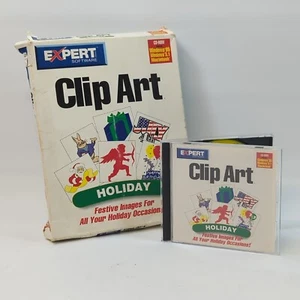 Expert Software Clip Art Feiertage Weihnachten Geburtstag 4. Juli 1996 CD ROM PC MAC - Bild 1 von 9