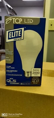 12 BULB Pack! TCP 18w 3000K 2000 Lumens Led Bulb L125A23 - Image 1 of 4