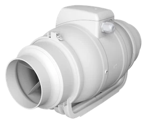 Typhon 125mm Mélange Flow Inline Extracteur Ventilateur - Double Vitesse Conduit - Picture 1 of 6