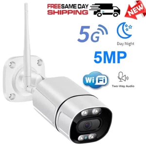 HD 5MP WiFi IP Camera Outdoor Security CCTV 1080P Wireless Video Surveillance US - Picture 1 of 12