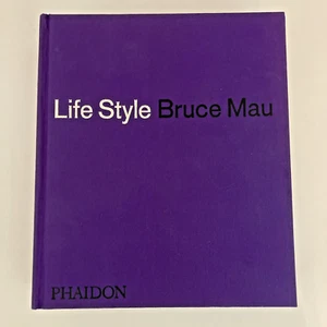 Life Style By Bruce Mau | Purple Fabric Hardcover| Like New - Picture 1 of 7