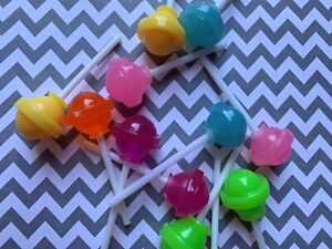 12pc. Rainbow resin Lollipops,Kawaii,cabochon,charm,cell phone,bow cener,jewelry