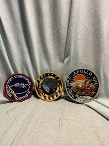Lot of Three Vintage Apollo Patches Apollo 1 , 9 , 13 - Picture 1 of 5
