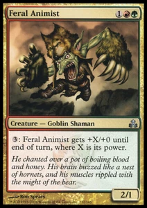 Feral Animist Guildpact MTG Uncommon - Picture 1 of 1