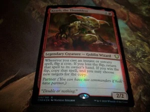 (FOIL) x1x Krark, the Thumbless (CMR) Commander Legends MtG - Bild 1 von 2