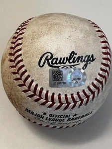 MLB Authenticated-Vladimir Guerrero Jr. SINGLE to Kevin Kiermaier off Shane Baz - Picture 1 of 11