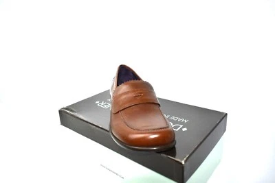 New $235 Donald J Pliner uncle-06 tan  leather Shoes Loafers sz 6.5 M - Image 1 of 4