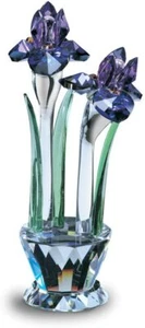 Handmade Crystal World Miniature Iris Figurine New In Box - Picture 1 of 1