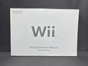 Nintendo Wii Bedienungsanleitung System Setup Original OEM - Bild 1 von 5