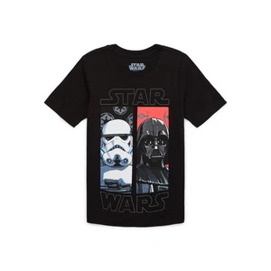 Star Wars Boys “Split Duo” Graphic T-Shirt – Crew Neck, Short Sleeves - Picture 1 of 2