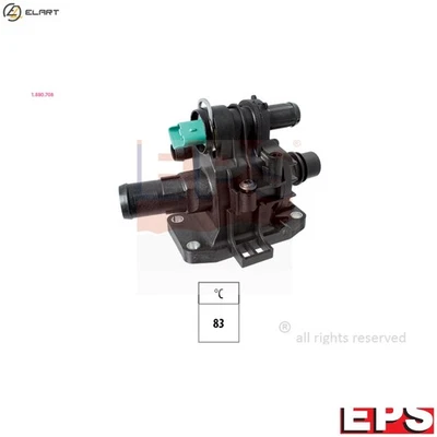 THERMOSTAT COOLANT 1.880.708 FOR PEUGEOT PARTNER/FURGON/Box/Body/MPV/Van 206 - Image 1 of 4