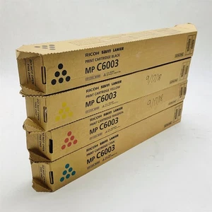 Ricoh Savin Lanier Toner MP C6003 841849 841850 841851 841852 Genuine Lot 4 New - Picture 1 of 6