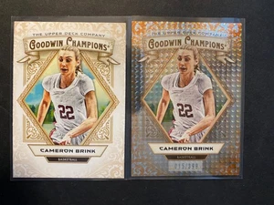 2025 Upper Deck Goodwin Champions Cameron Brink Base #22 + Orange Dots Parallel - Picture 1 of 2