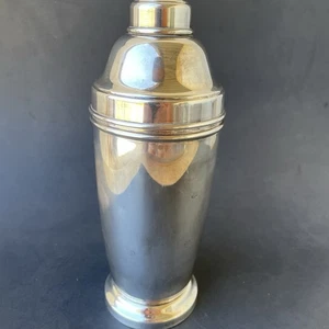 Shaker Martini Cocktail Vintage ORLI Italia Placcato Argento MCM Barware - Foto 1 di 5
