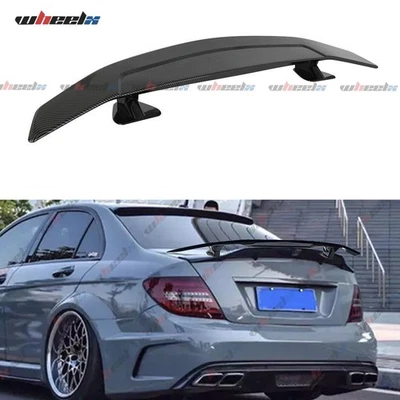 46" Carbon Fiber Look Rear Trunk Spoiler Wing For Mercedes Benz SL55 SL63 SL500 — 第 1/4 张图片