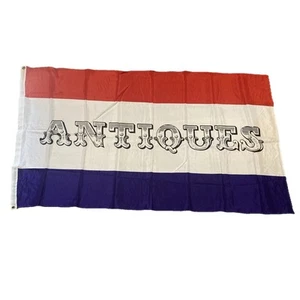 Antike Flagge 3 x 5 Fuß Vintage Antik Banner Dekor - 100 % Polyester - Bild 1 von 2