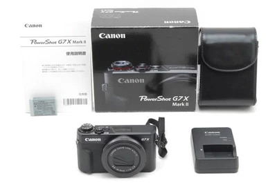 [TOP MINT in Box] Canon PowerShot G7X Mark II 20.1MP Digital Camera from JAPAN - Image 1 of 4