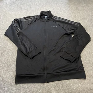 Adidas Waterproof Track Jacket Black Large - Picture 1 of 6