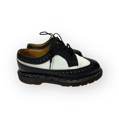 Винтажный Dr Martens BEX Spectator Brogue Wingtip Oxford детский молодежный размер 5 4 Великобритания 37 ЕС - Изображение 1 из 4