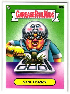 Sani Terry GPK 2020 Garbage Pail Kids Lunch Lady Parody Sticker - Picture 1 of 2