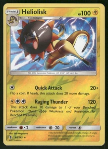 Heliolisk 44/145 Sm-Guardians Rising Reverse Holo NM - Picture 1 of 2