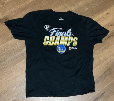 Golden State Warriors Championship Shirt Width 20 Length 24 - Image 1 of 4