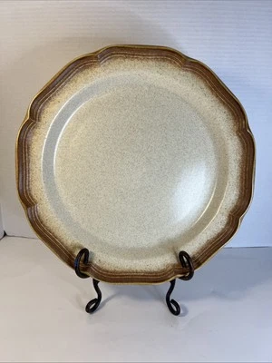 Plato de picar Mikasa Whole Wheat Jardiniere E8000 Japón de colección 12 3/8" G3 Foto 1 de 4