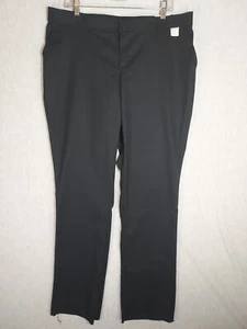Dickies Damen 16 UU gerade flache Vorderseite Twill Hose schwarz 3 Taschen ungesäumt neu - Bild 1 von 10